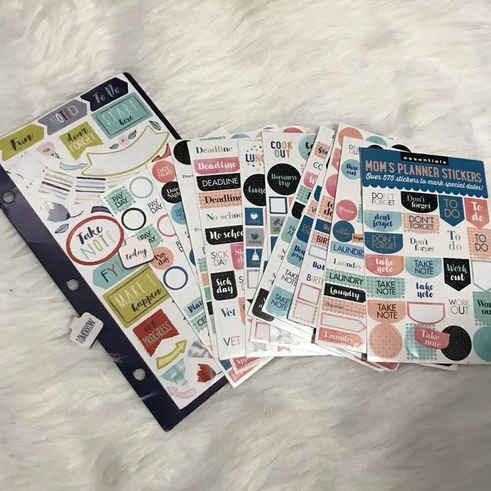 ‎Planner Calendar Stickers
